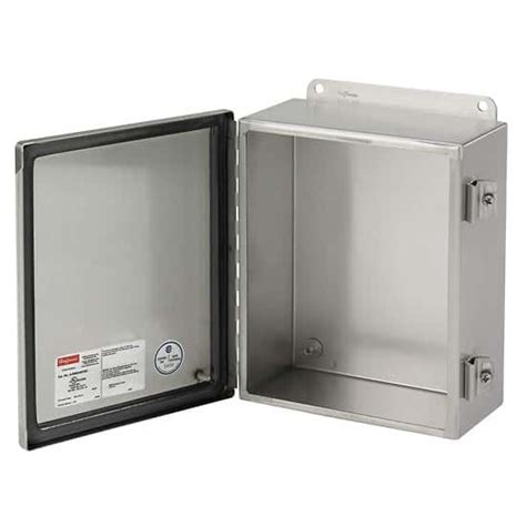 6 x 6 x4 stainless steel box|stainless steel 4x junction box.